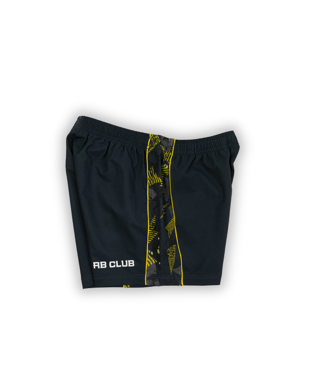 GOLD FUZZ SHORTS - GOLD & BLACK