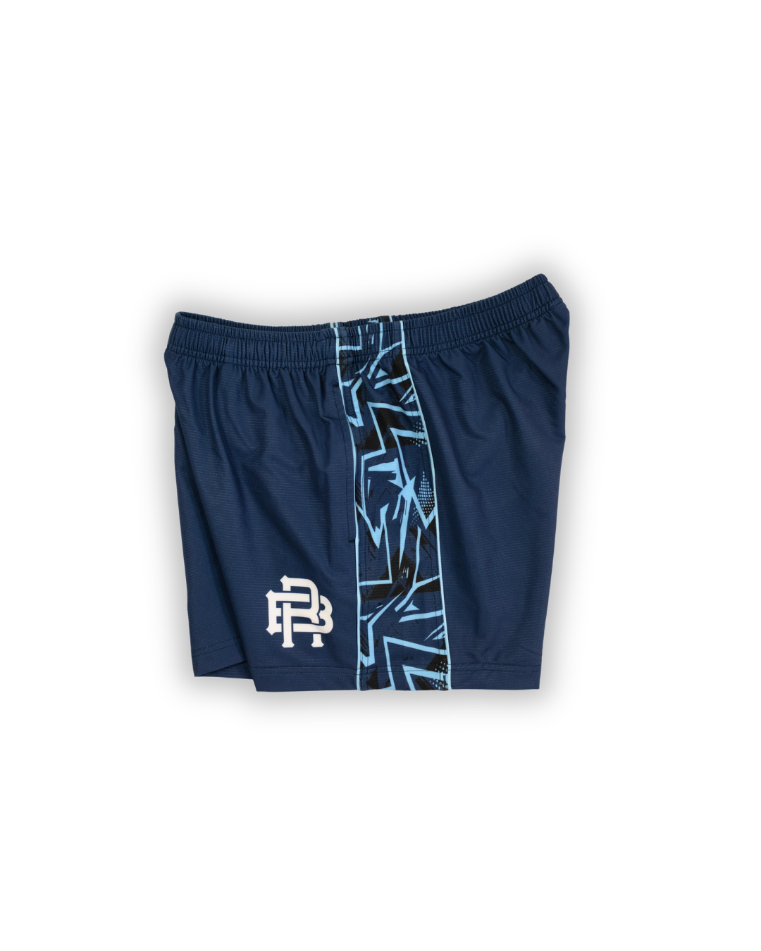 ELECTRIC BLUE SHORTS - BLUE & WHITE