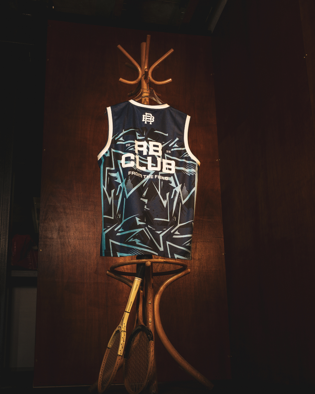 ELECTRIC BLUE VEST - BLUE & WHITE
