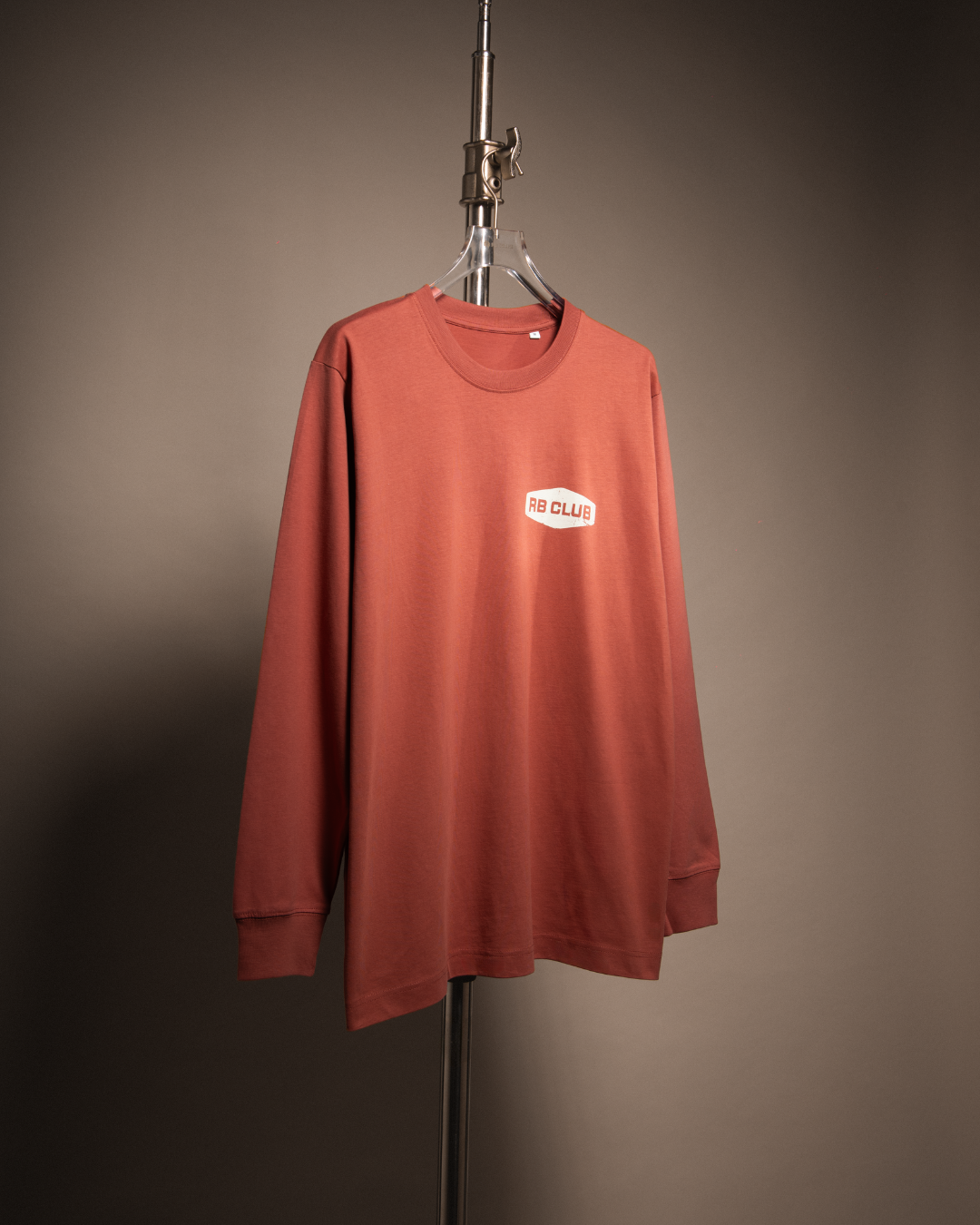HEAVY WEIGHT LONG SLEEVE TEE - RUST