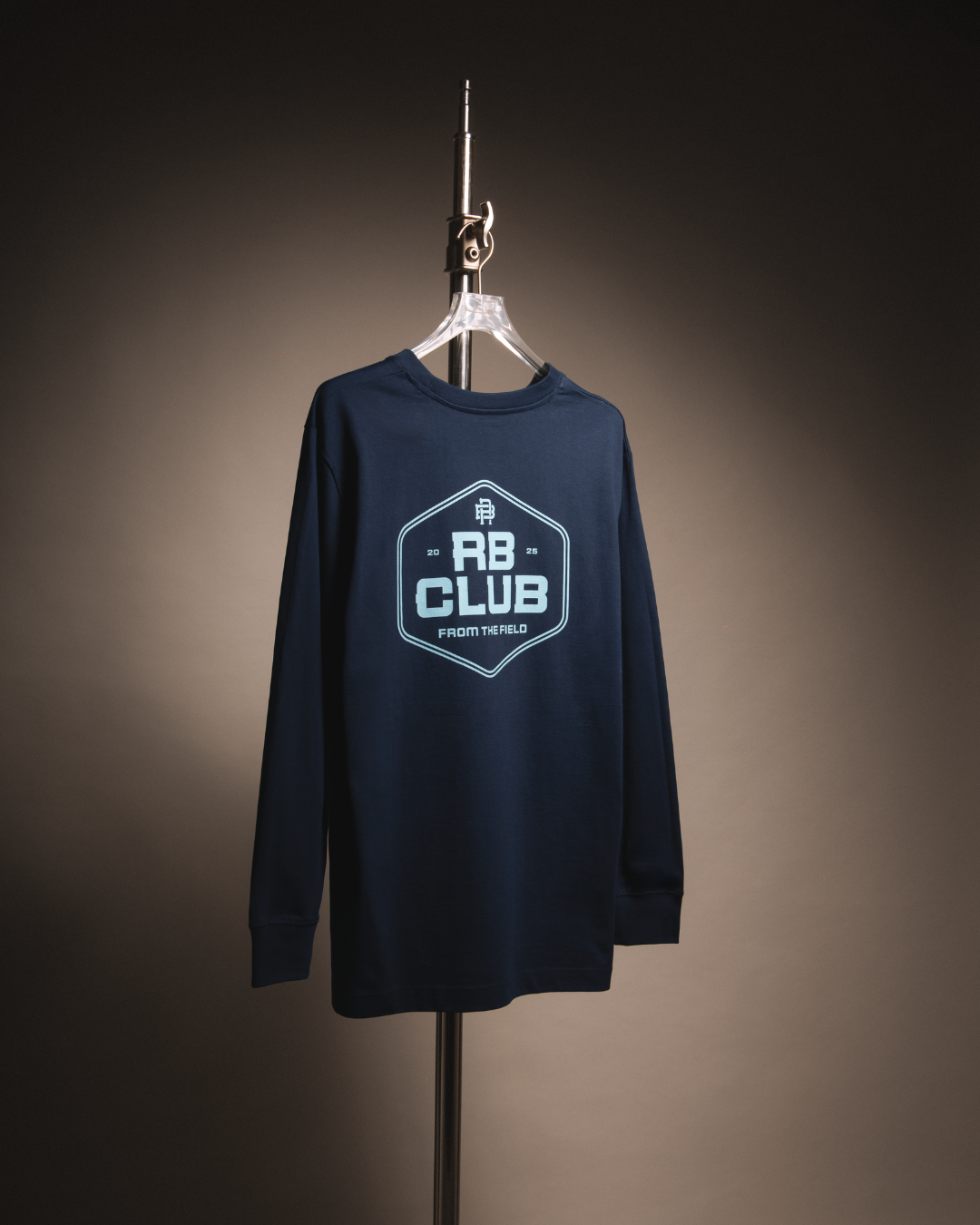HEAVY WEIGHT LONG SLEEVE TEE - NAVY