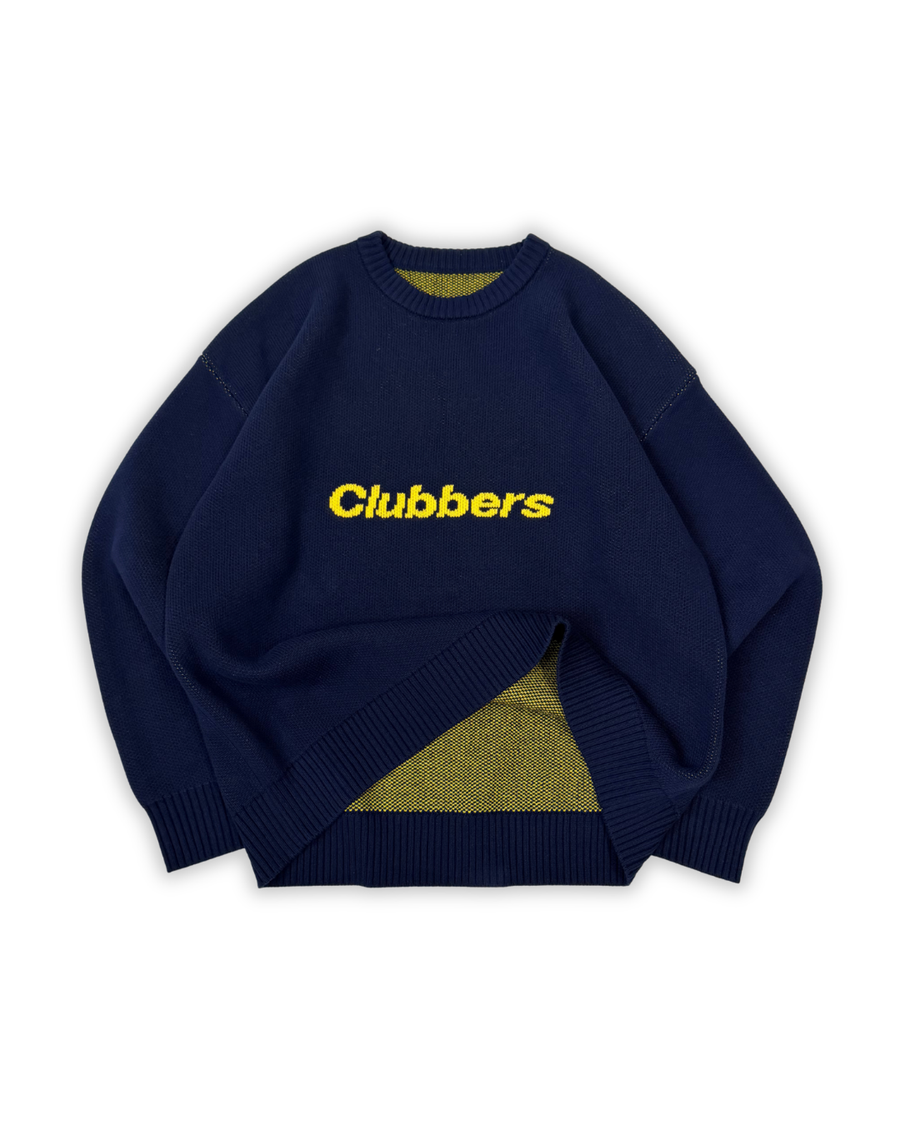 CLUBBERS KNIT - NAVY