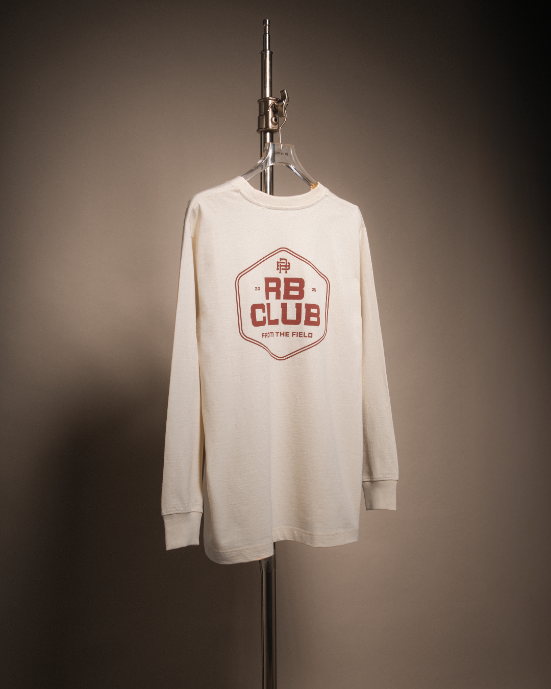 HEAVY WEIGHT LONG SLEEVE TEE - OFF WHITE