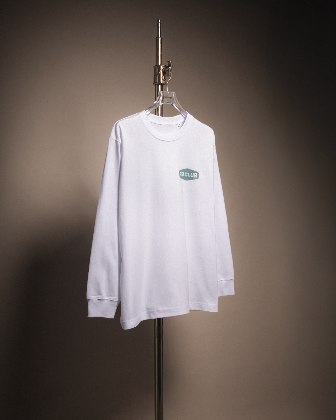 HEAVY WEIGHT LONG SLEEVE TEE - WHITE