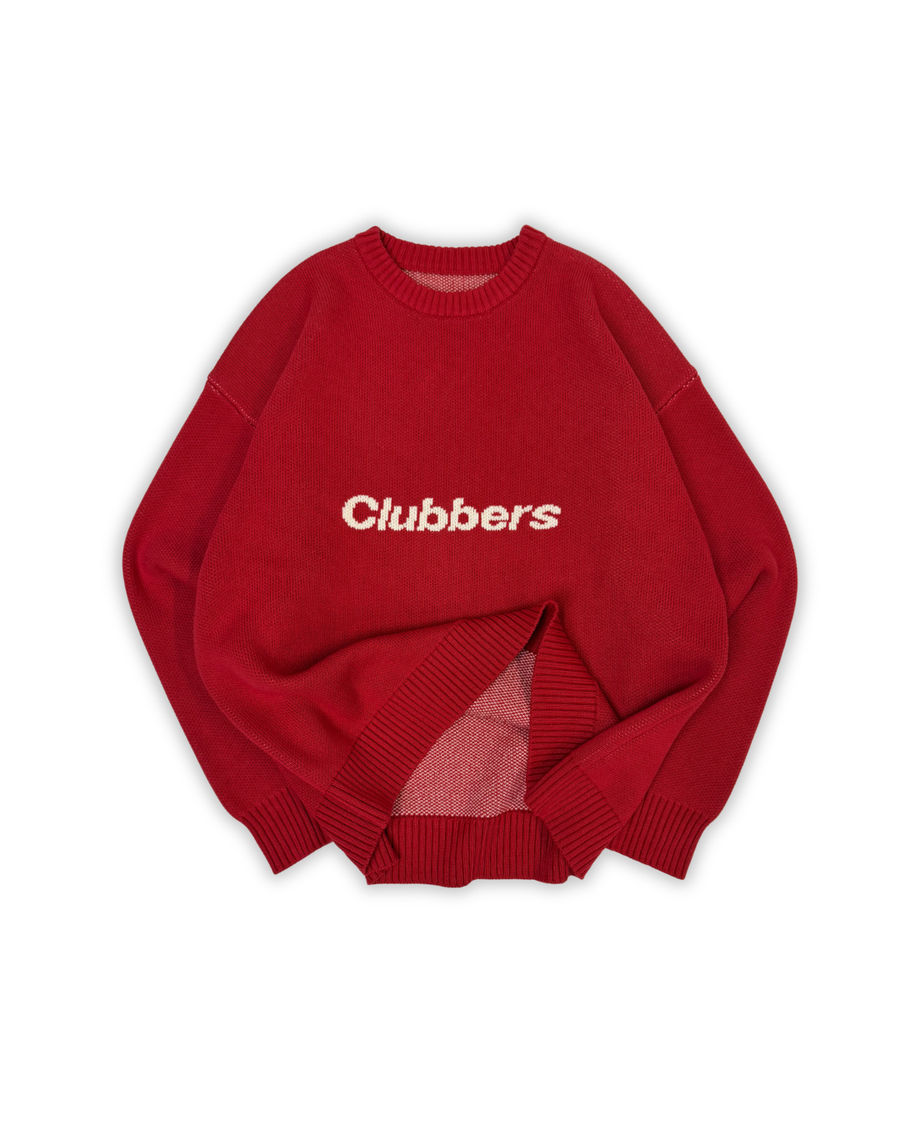 CLUBBERS KNIT - RED