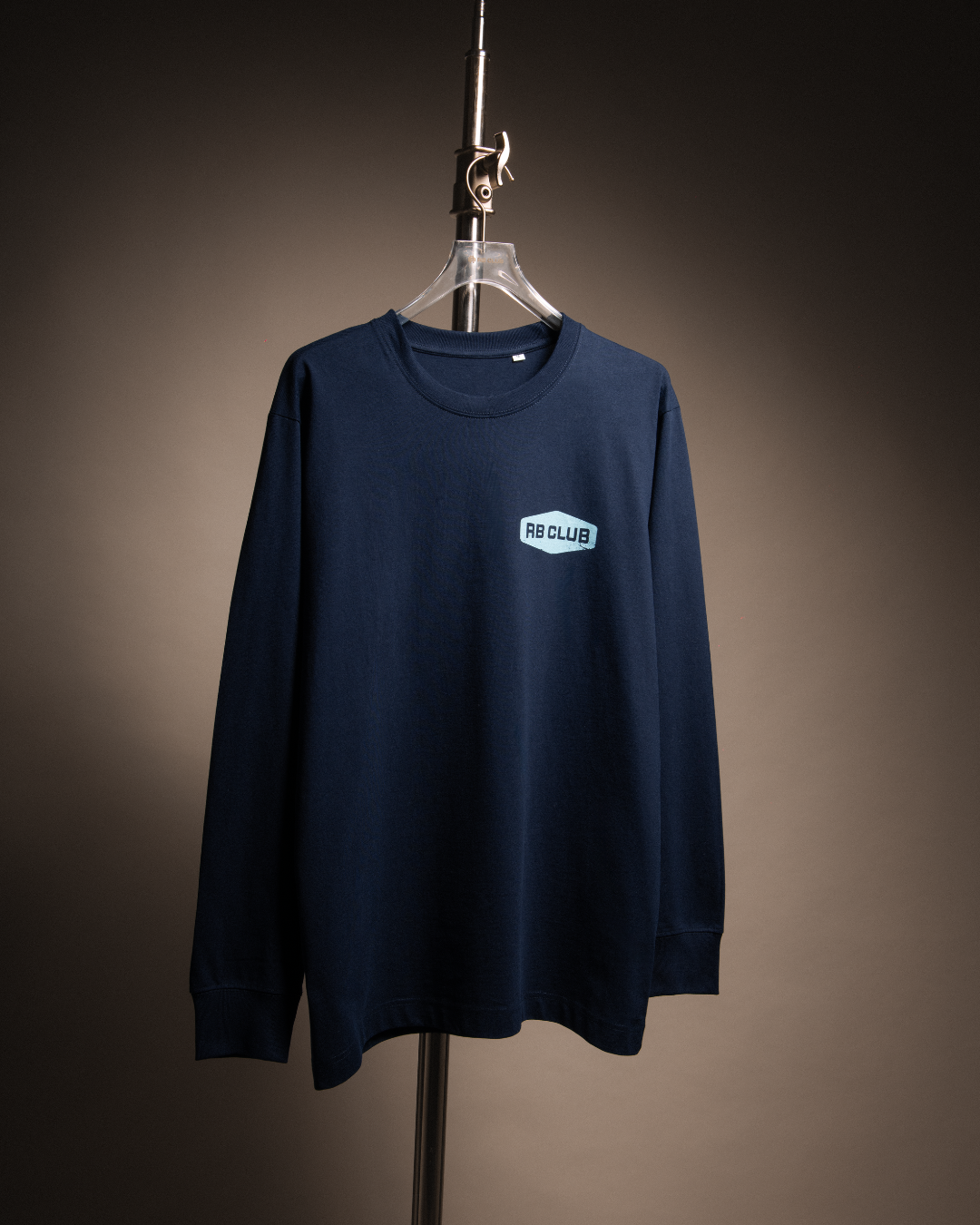 HEAVY WEIGHT LONG SLEEVE TEE - NAVY
