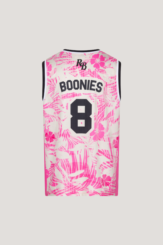 DESERT BLOOM VEST - BEIGE & PINK