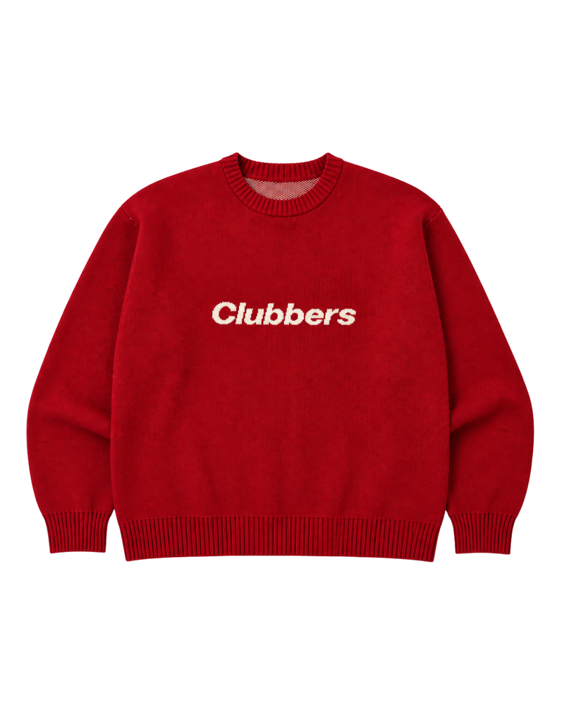 CLUBBERS KNIT - RED