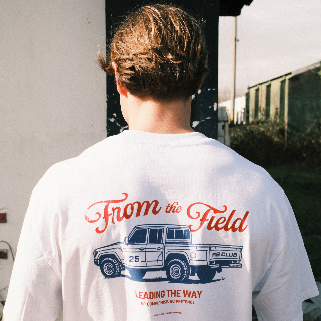 TRUCKER TEE - WHITE