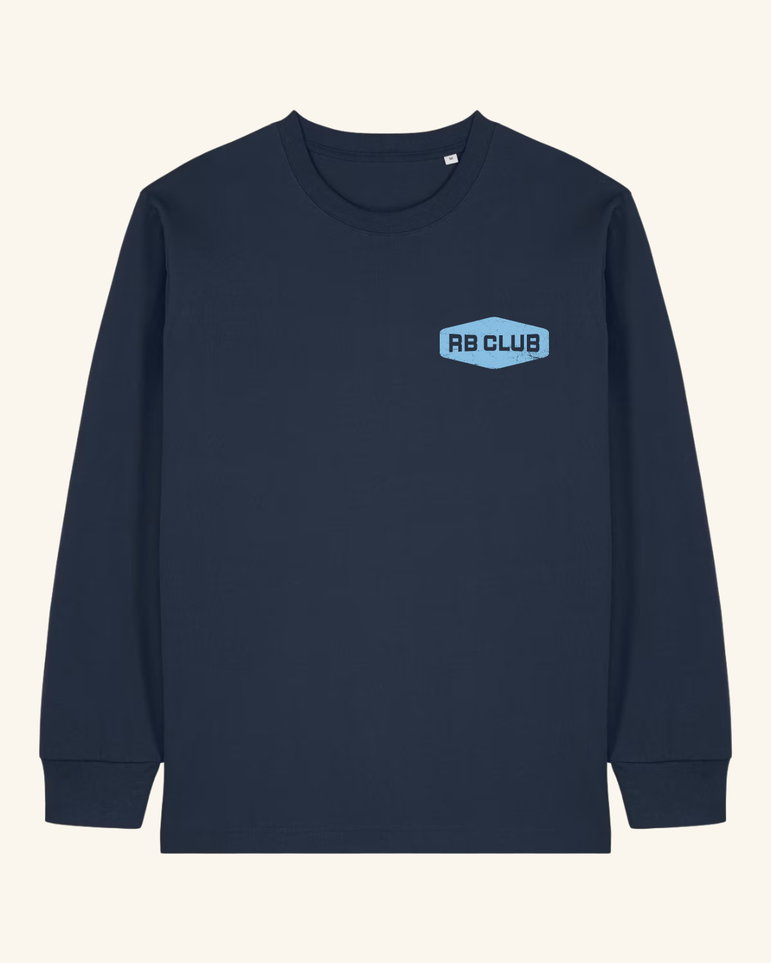 HEAVY WEIGHT LONG SLEEVE TEE - NAVY