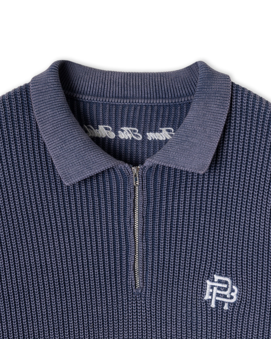 FISHERMAN 1/4 ZIP - ACID BLUE
