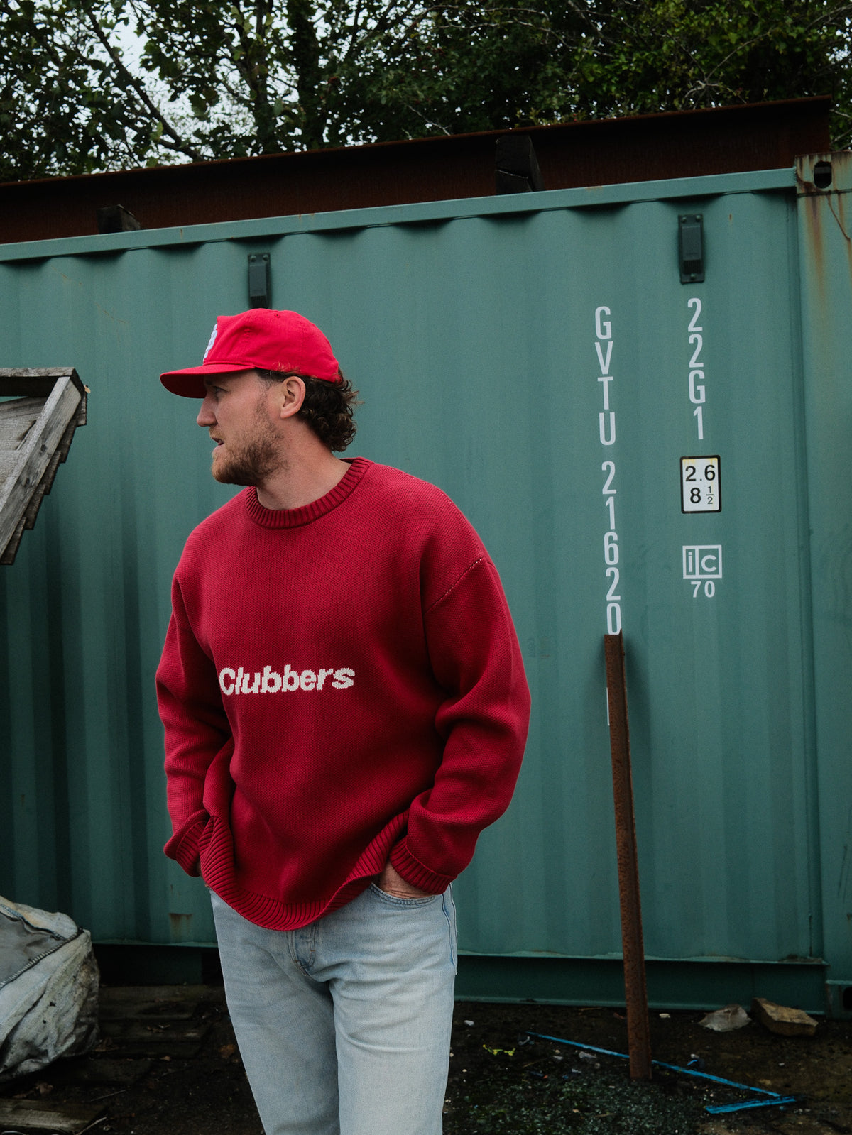 CLUBBERS KNIT - RED