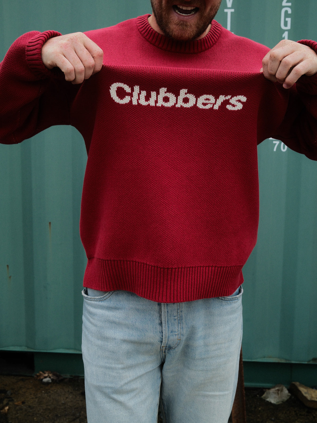 CLUBBERS KNIT - RED