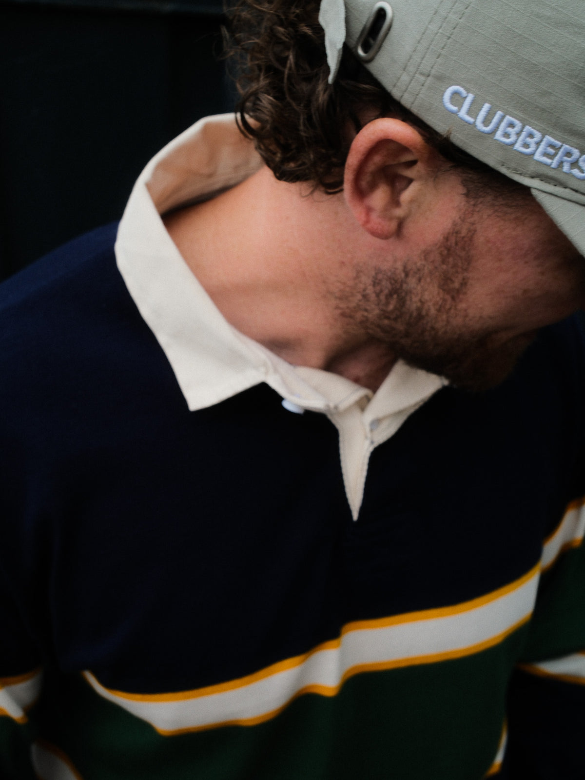 BRITISH MADE RUGBY JERSEY - NAVY & GREEN