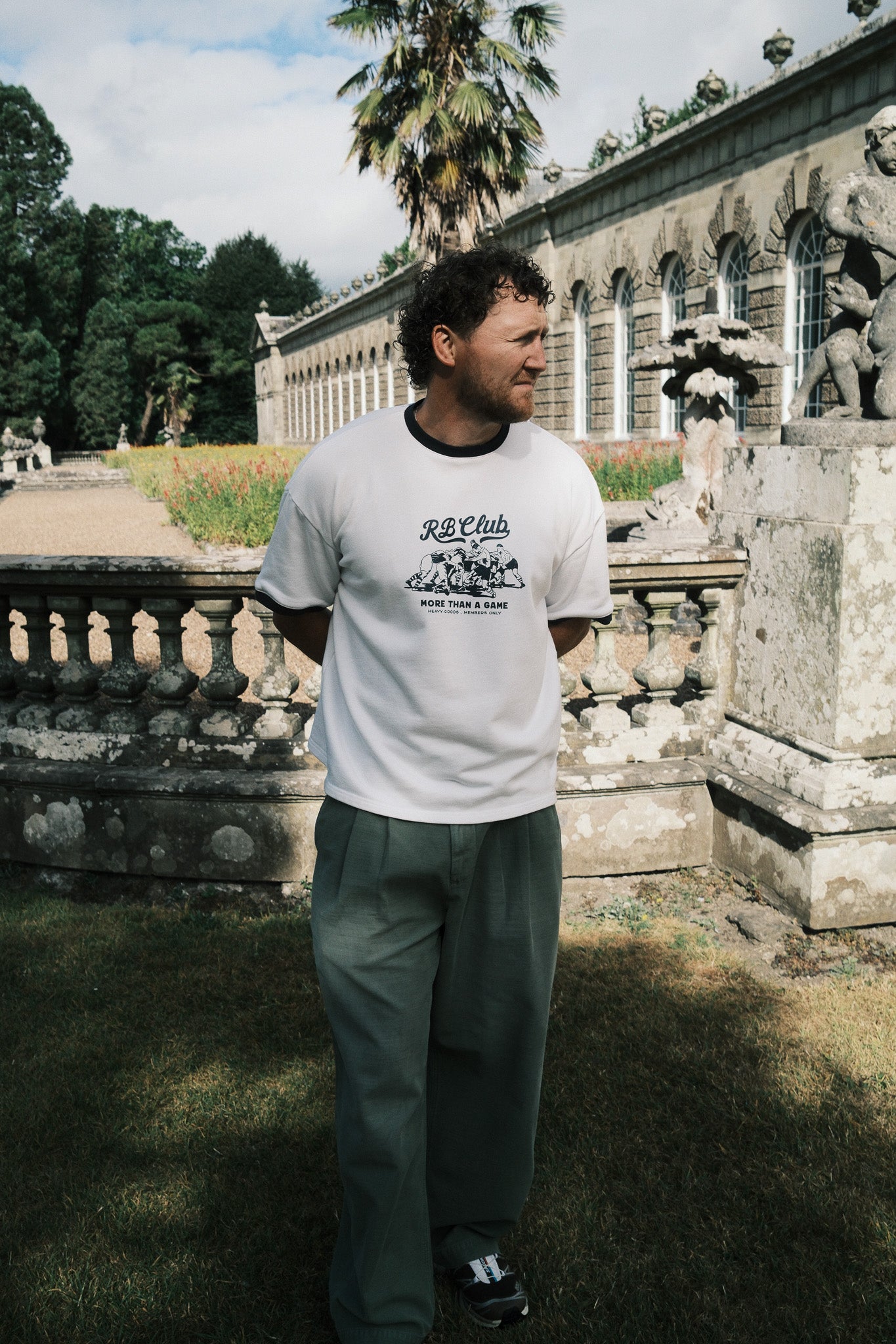 RINGER TEE - OFF WHITE