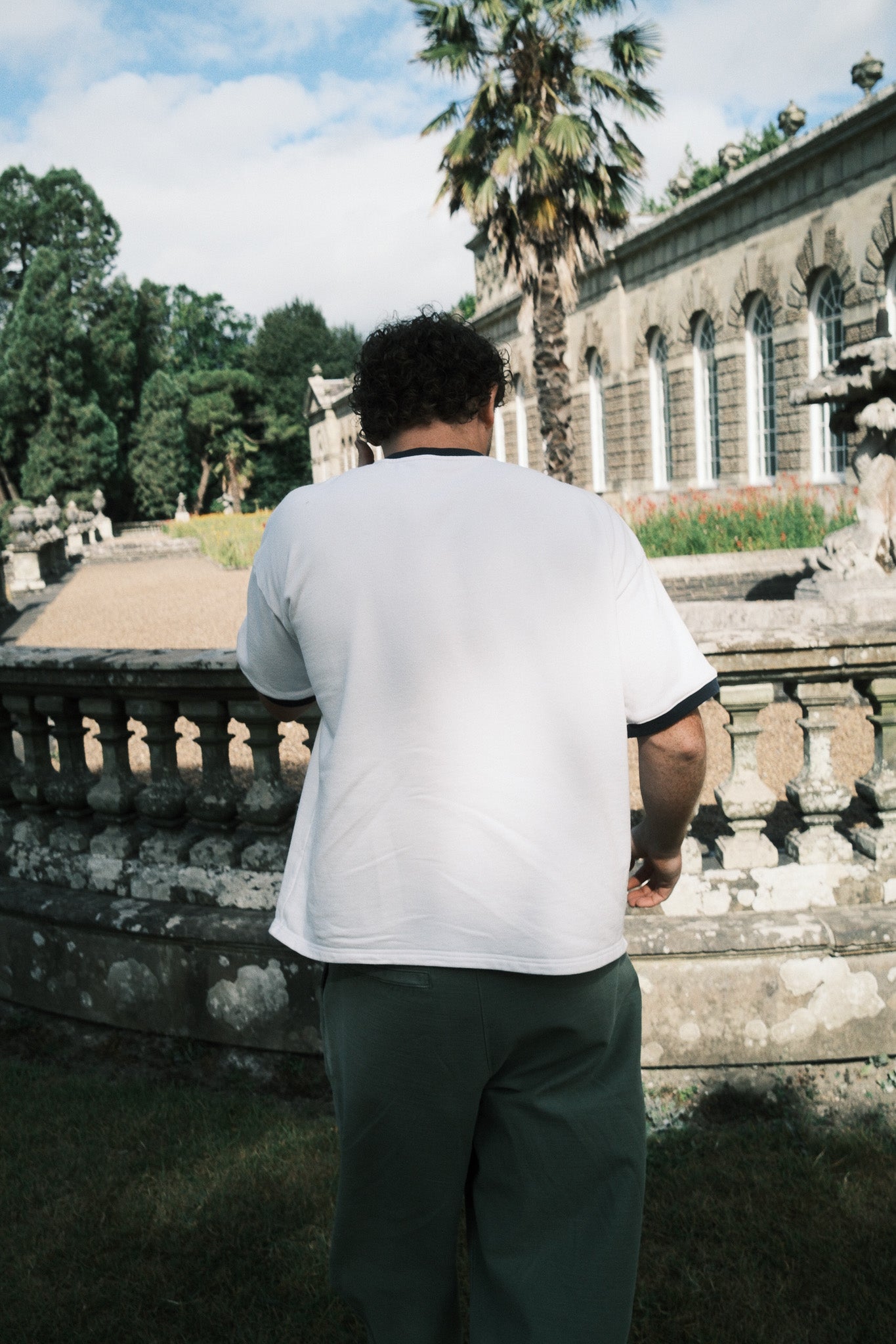 RINGER TEE - OFF WHITE