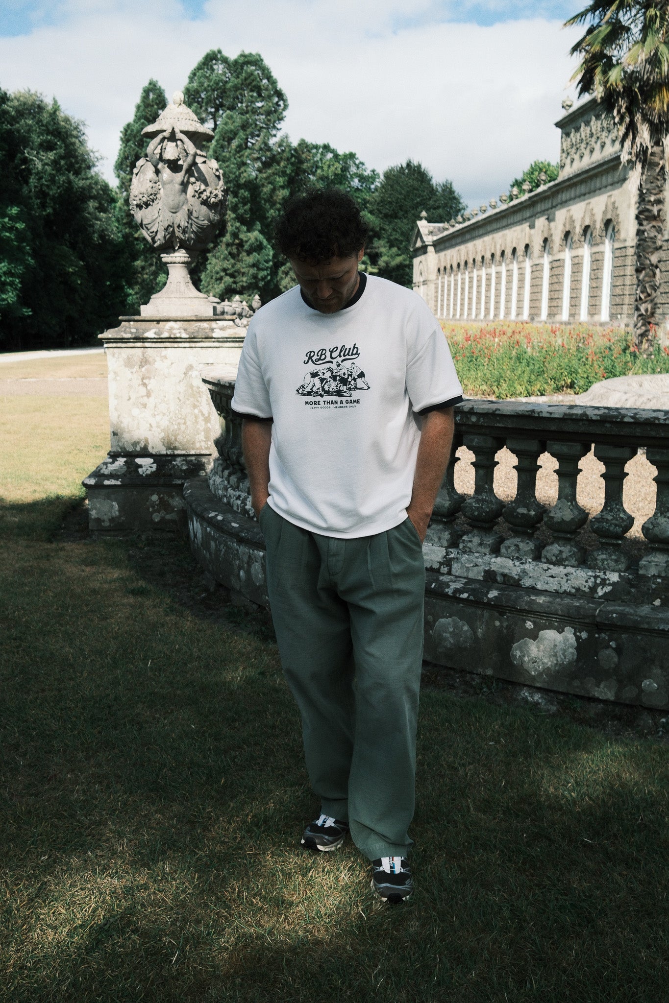 RINGER TEE - OFF WHITE