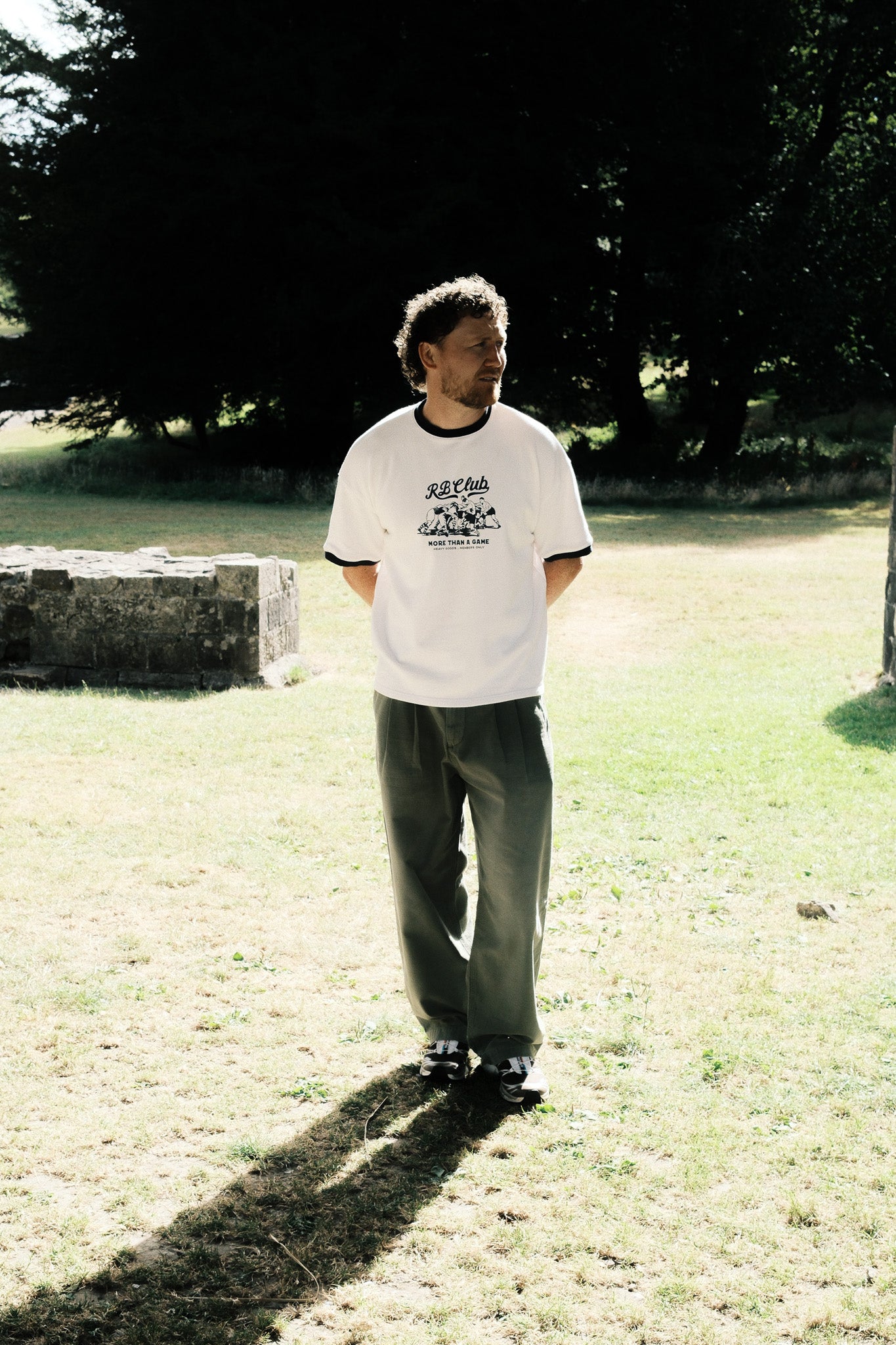 RINGER TEE - OFF WHITE