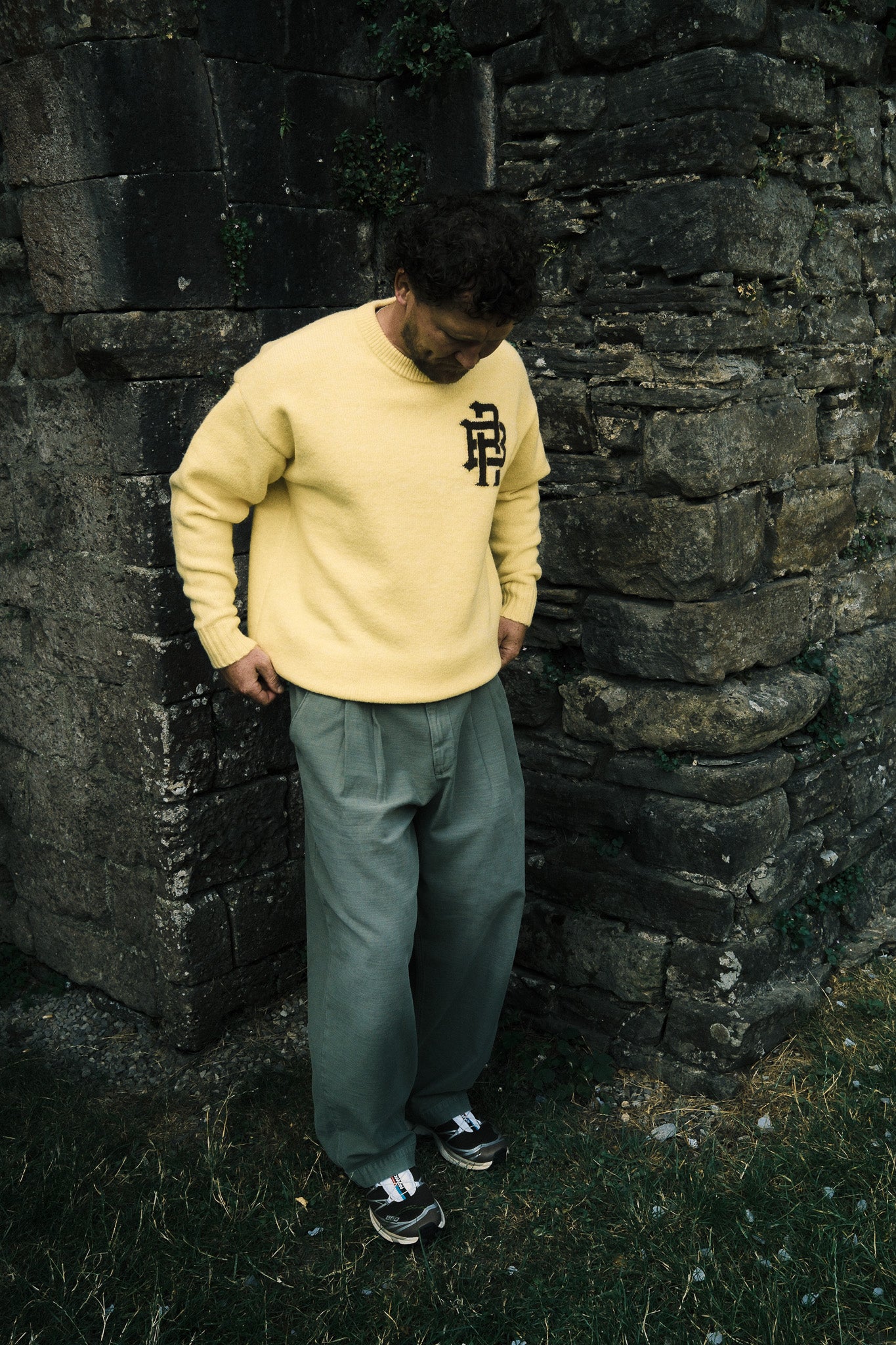 CLUB CREW KNIT - YELLOW
