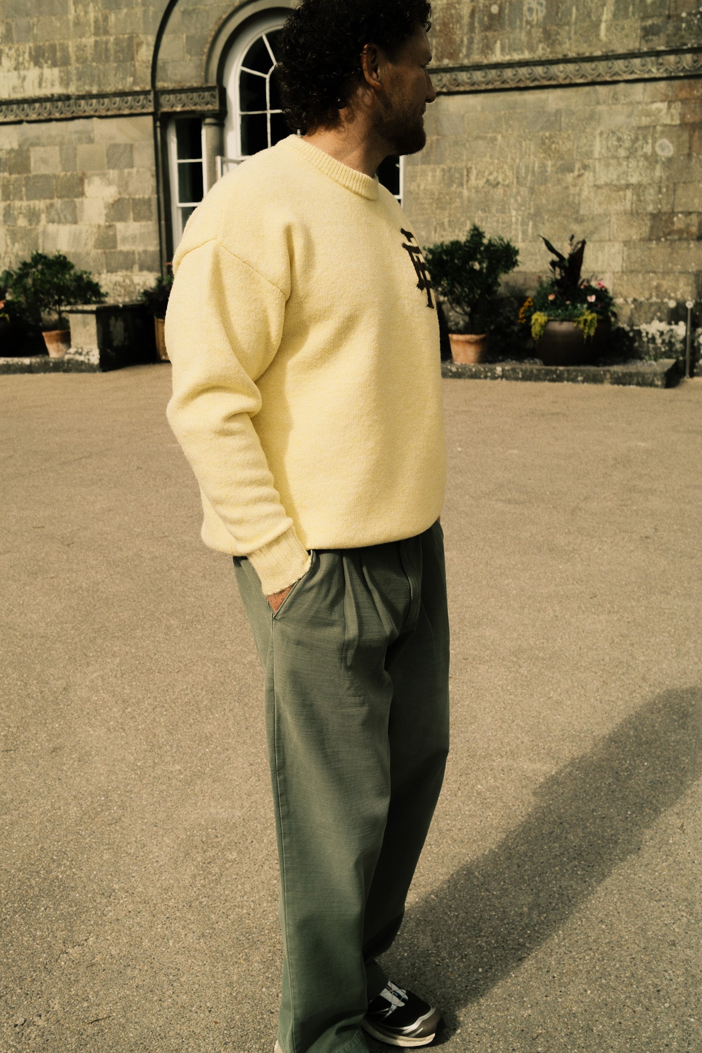 CLUB CREW KNIT - YELLOW