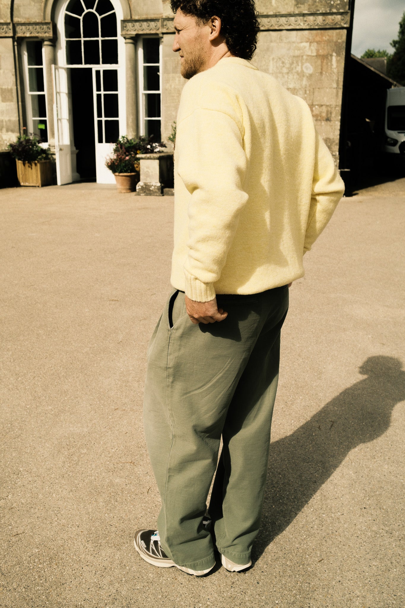 CLUB CREW KNIT - YELLOW