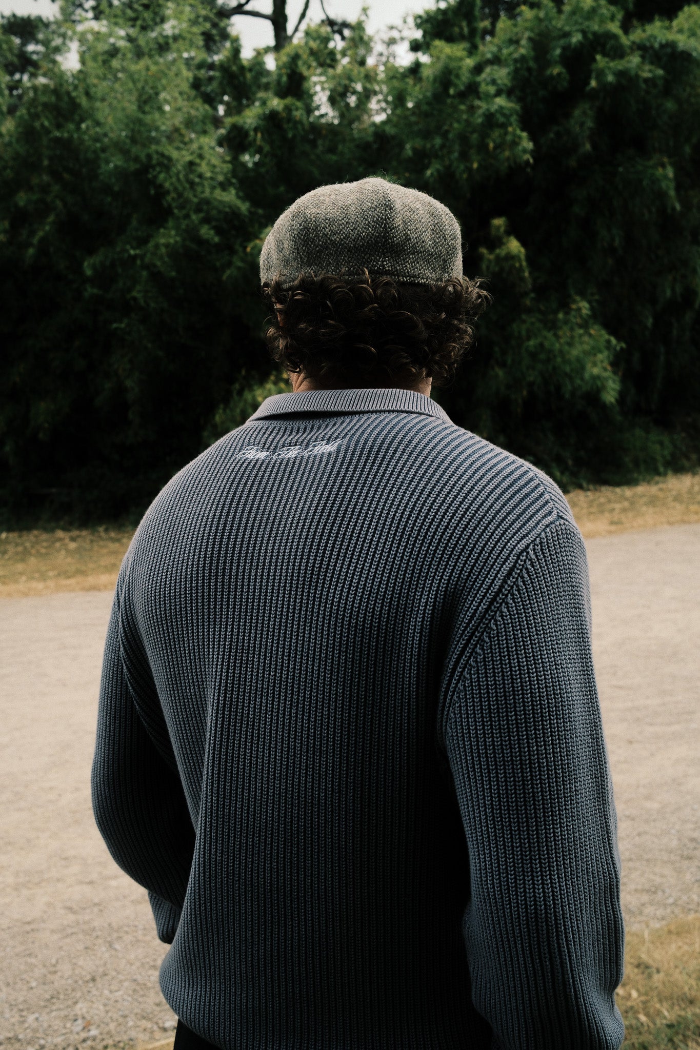 FISHERMAN 1/4 ZIP - ACID BLUE