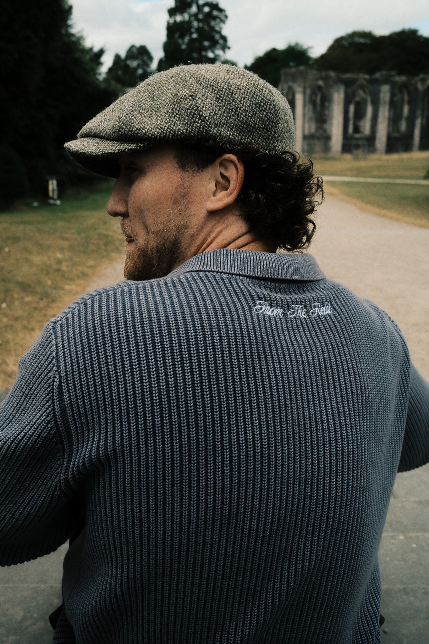 FISHERMAN 1/4 ZIP - ACID BLUE
