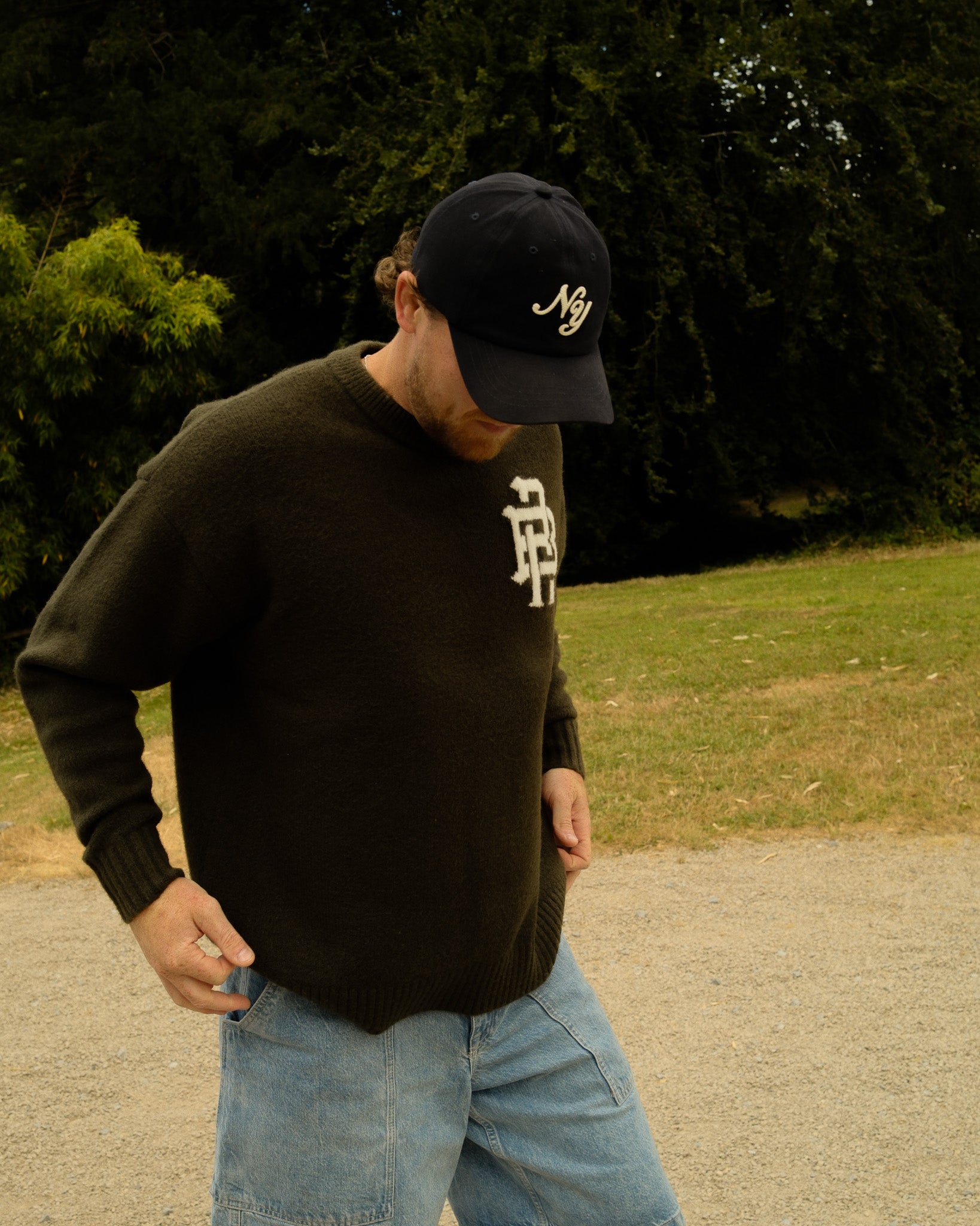 CLUB CREW KNIT - GREEN