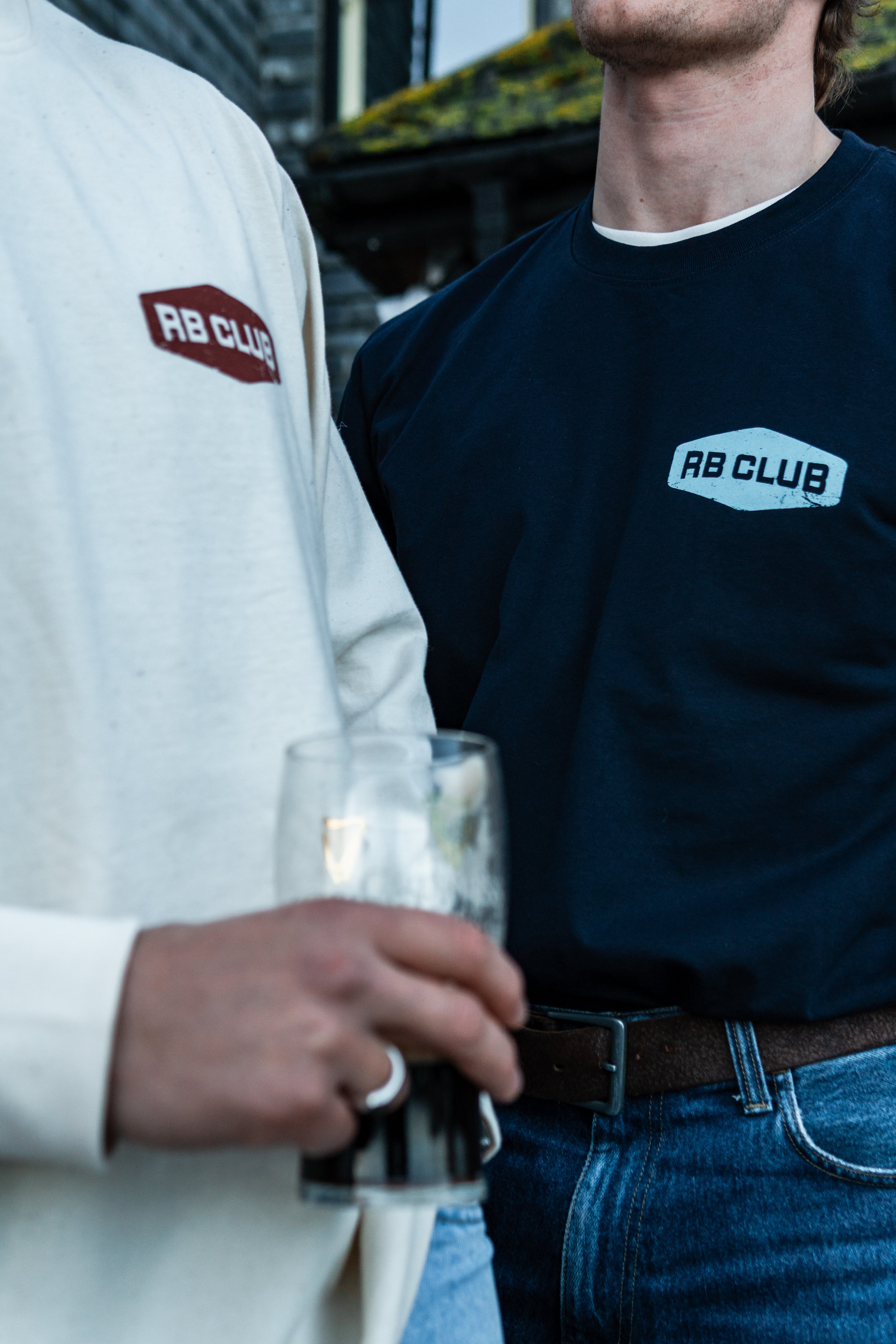 HEAVY WEIGHT LONG SLEEVE TEE - NAVY