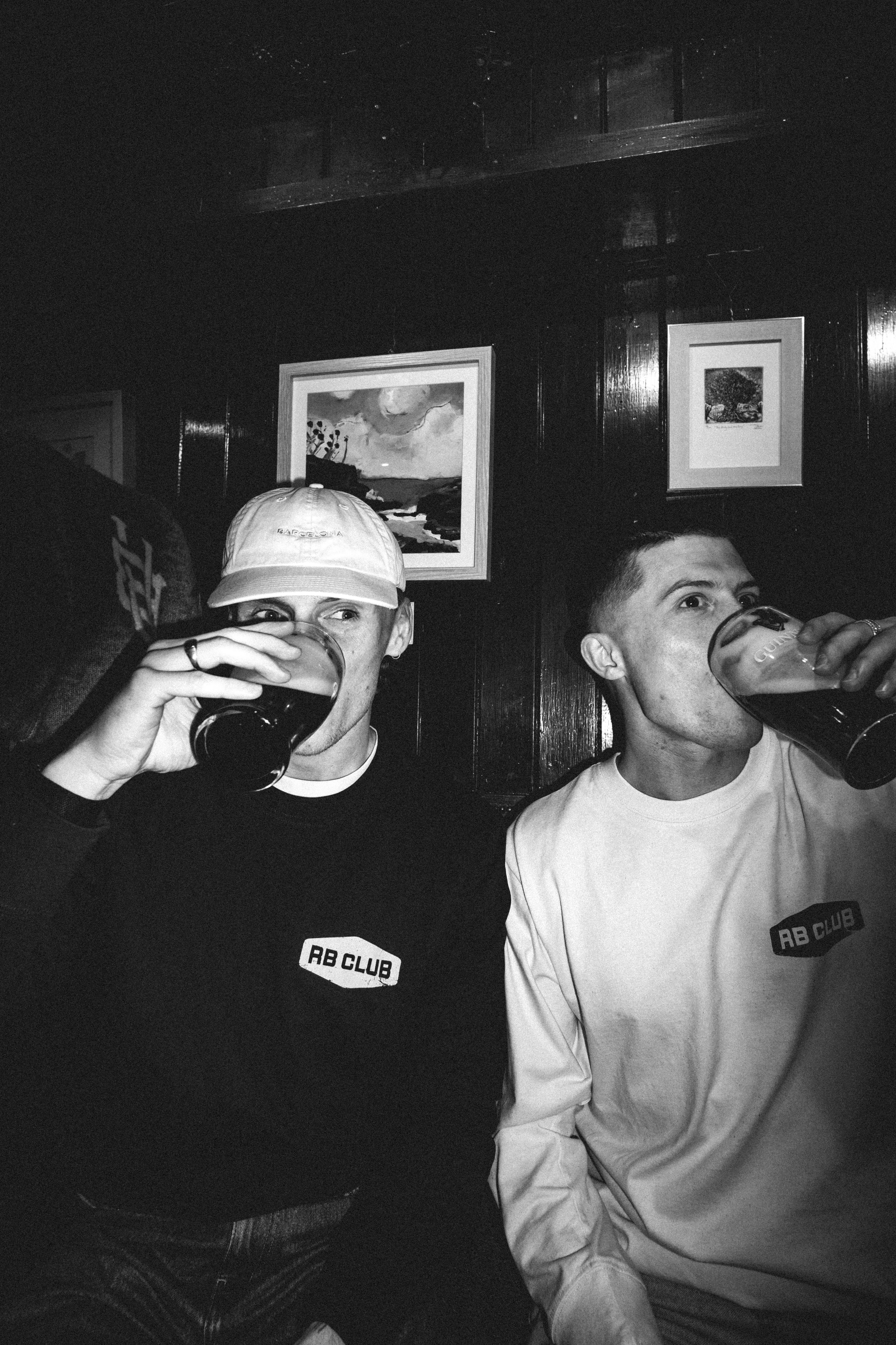 HEAVY WEIGHT LONG SLEEVE TEE - NAVY