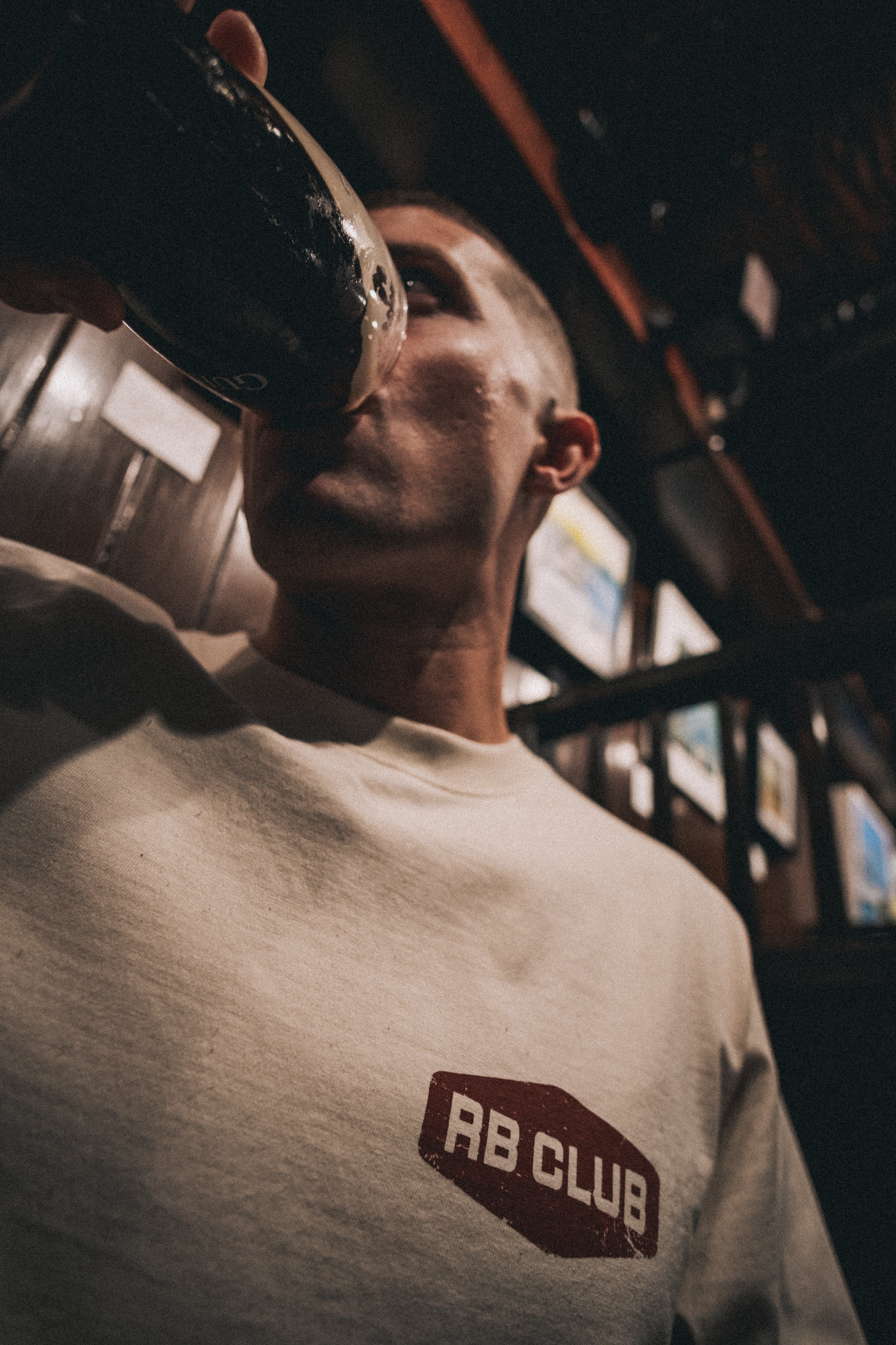 HEAVY WEIGHT LONG SLEEVE TEE - OFF WHITE